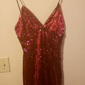 Lulu's short glittery lady's skirt size small